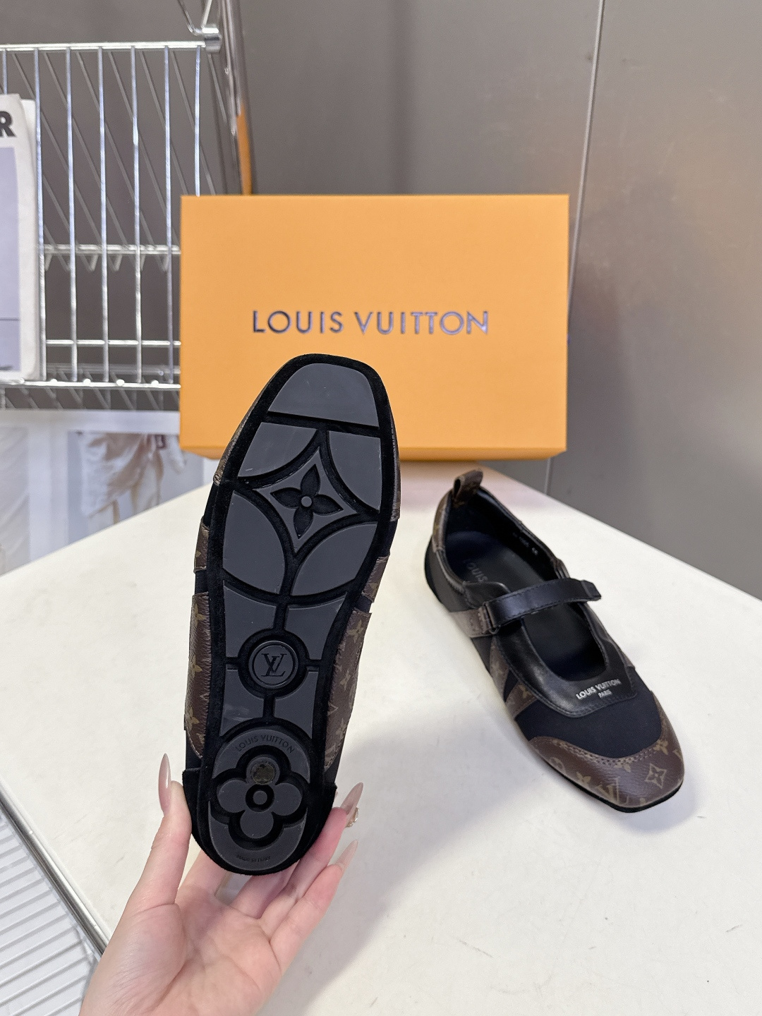 Louis Vuitton路易威登驴牌春夏Sneakerina系列 芭蕾运动鞋 德训鞋 平底鞋 原版三对