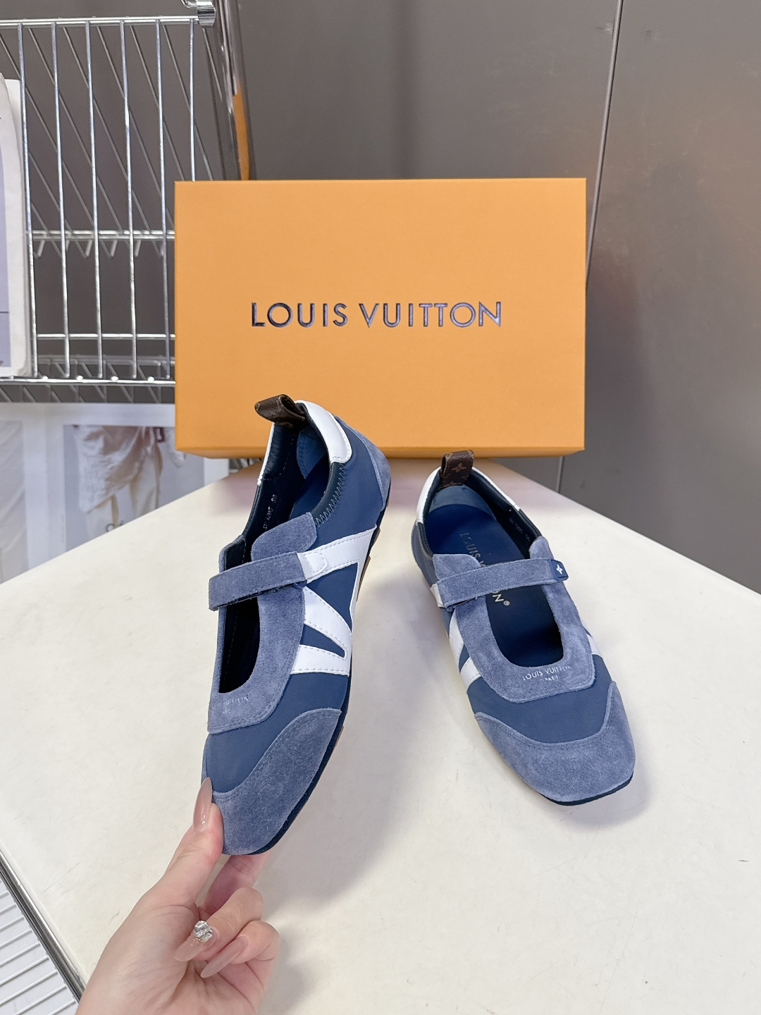 Louis Vuitton路易威登驴牌春夏Sneakerina系列 芭蕾运动鞋 德训鞋 平底鞋 原版三对