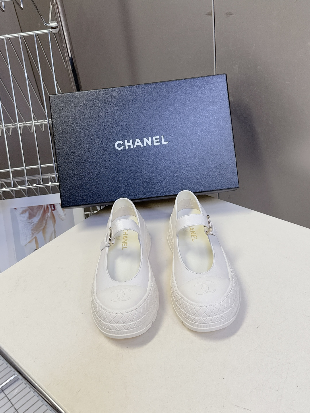 Chanel香奈儿2026春夏最新款厚底玛丽珍鞋 超多明星网红种草 第一眼感觉有点笨笨的 穿上才发现是我