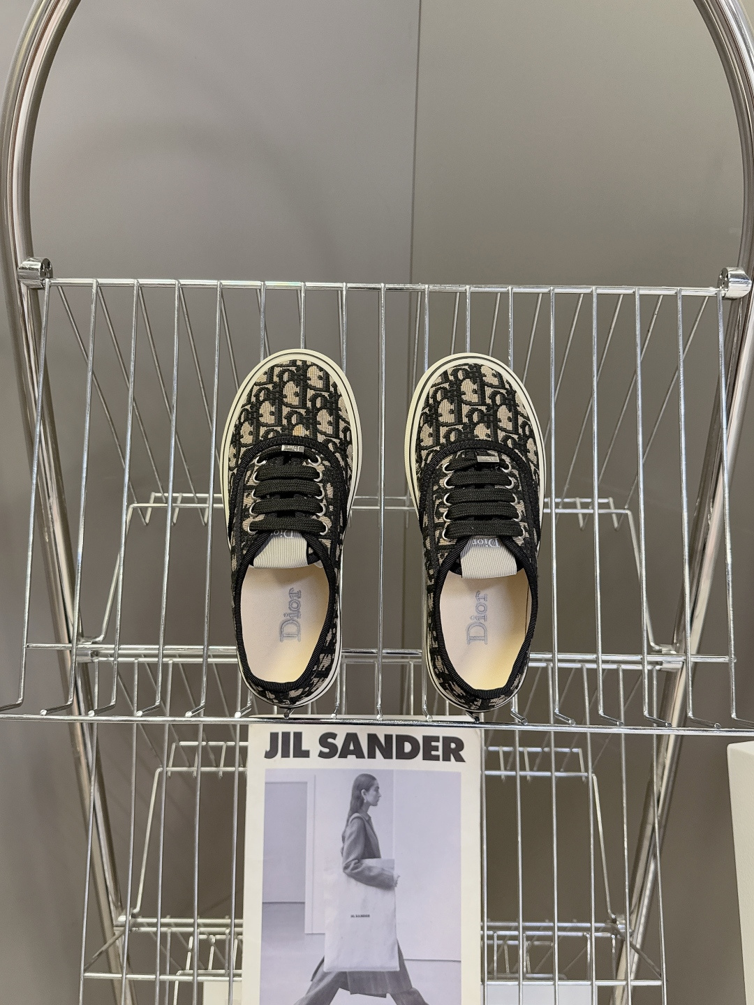 Dior迪奥2026春夏最新款Saltwind 系列复古老花蕾丝帆布鞋 超多明星网红种草 这款乔纳森·安