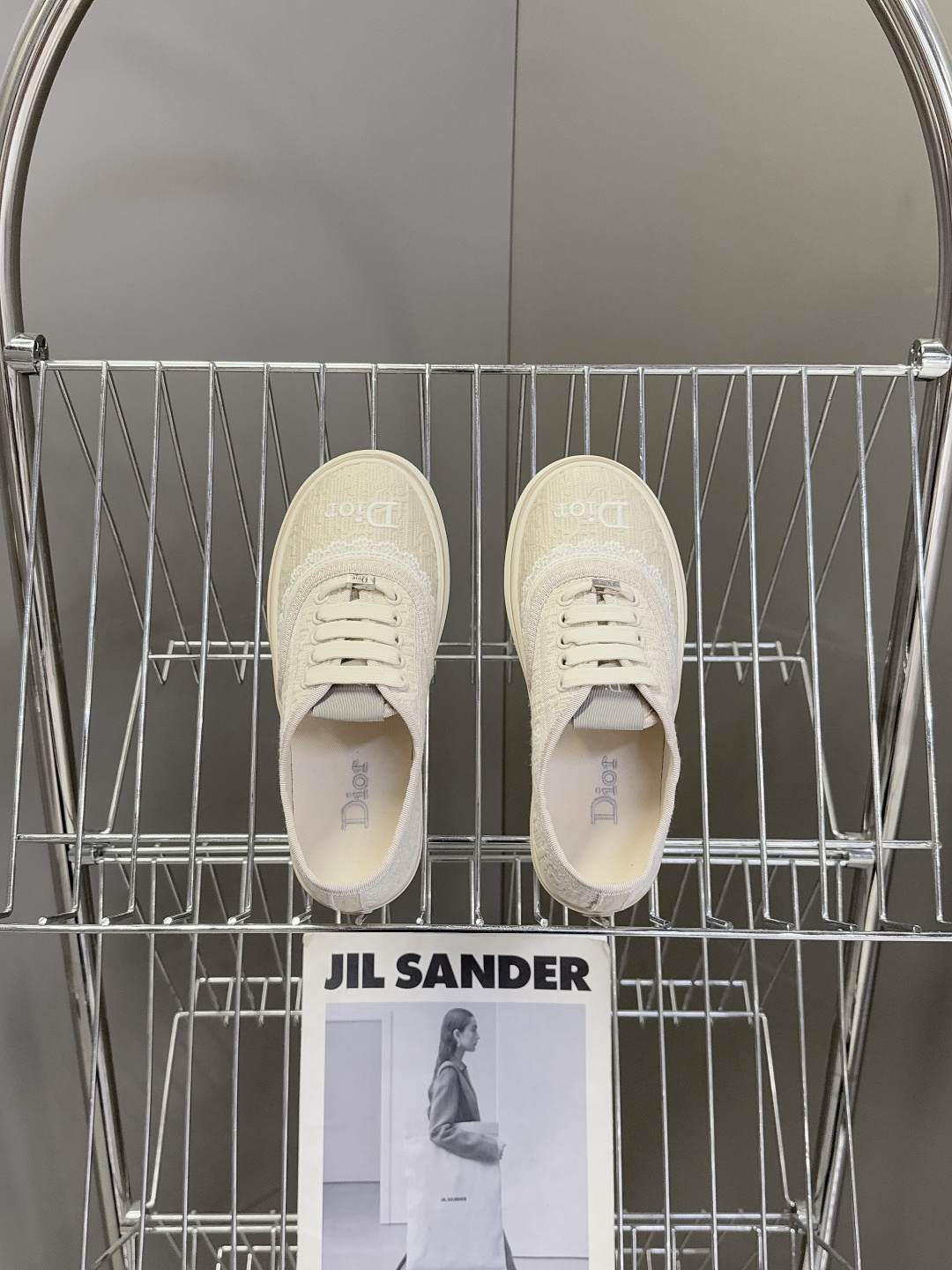 Dior迪奥2026春夏最新款Saltwind 系列复古老花蕾丝帆布鞋 超多明星网红种草 这款乔纳森·安