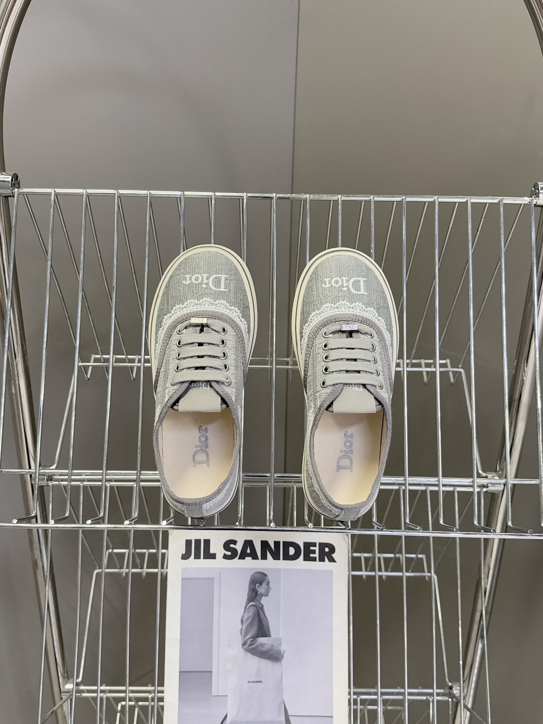 Dior迪奥2026春夏最新款Saltwind 系列复古老花蕾丝帆布鞋 超多明星网红种草 这款乔纳森·安