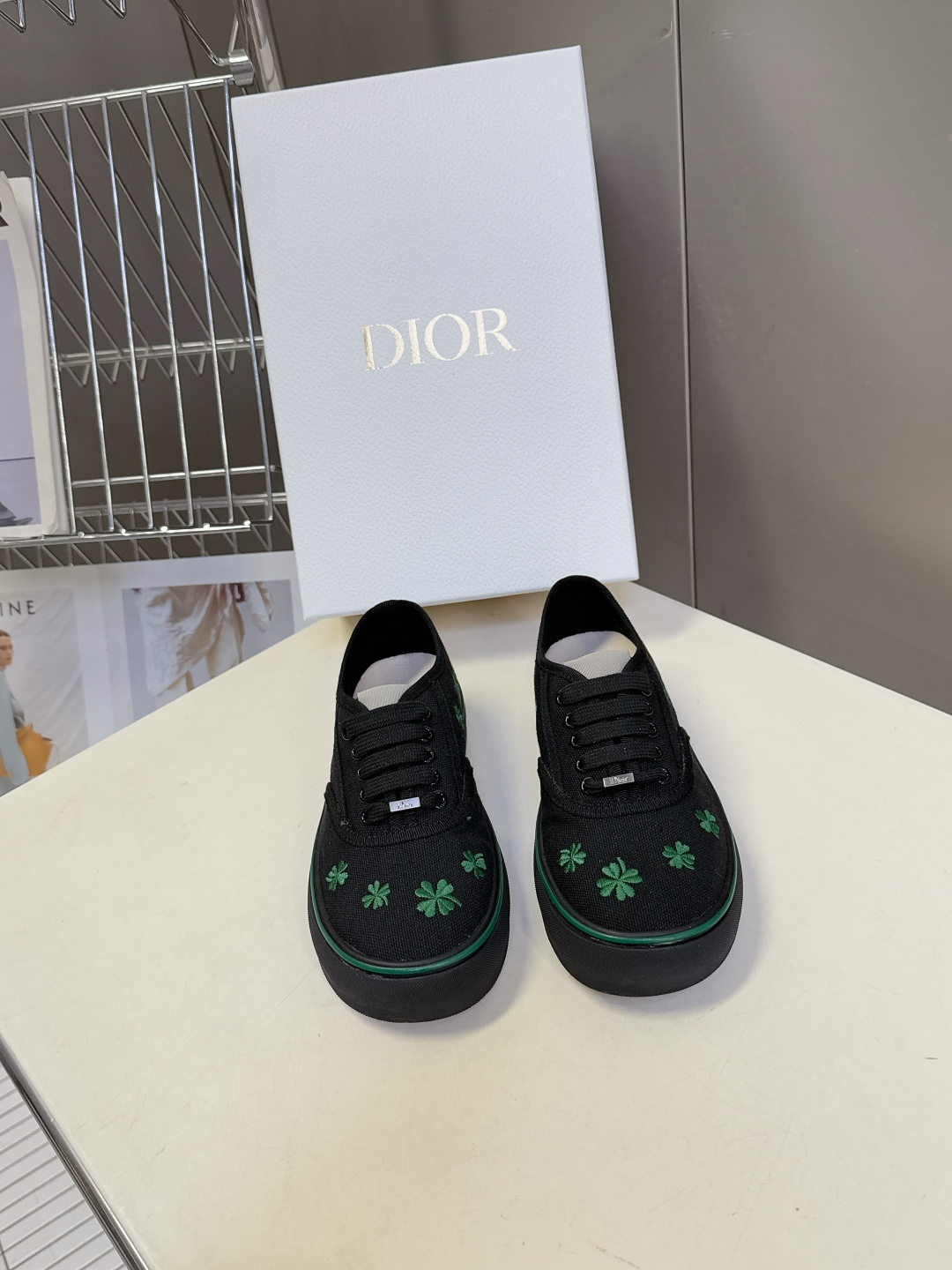 Dior迪奥2026春夏最新款Saltwind 系列复古老花蕾丝帆布鞋 超多明星网红种草 这款乔纳森·安