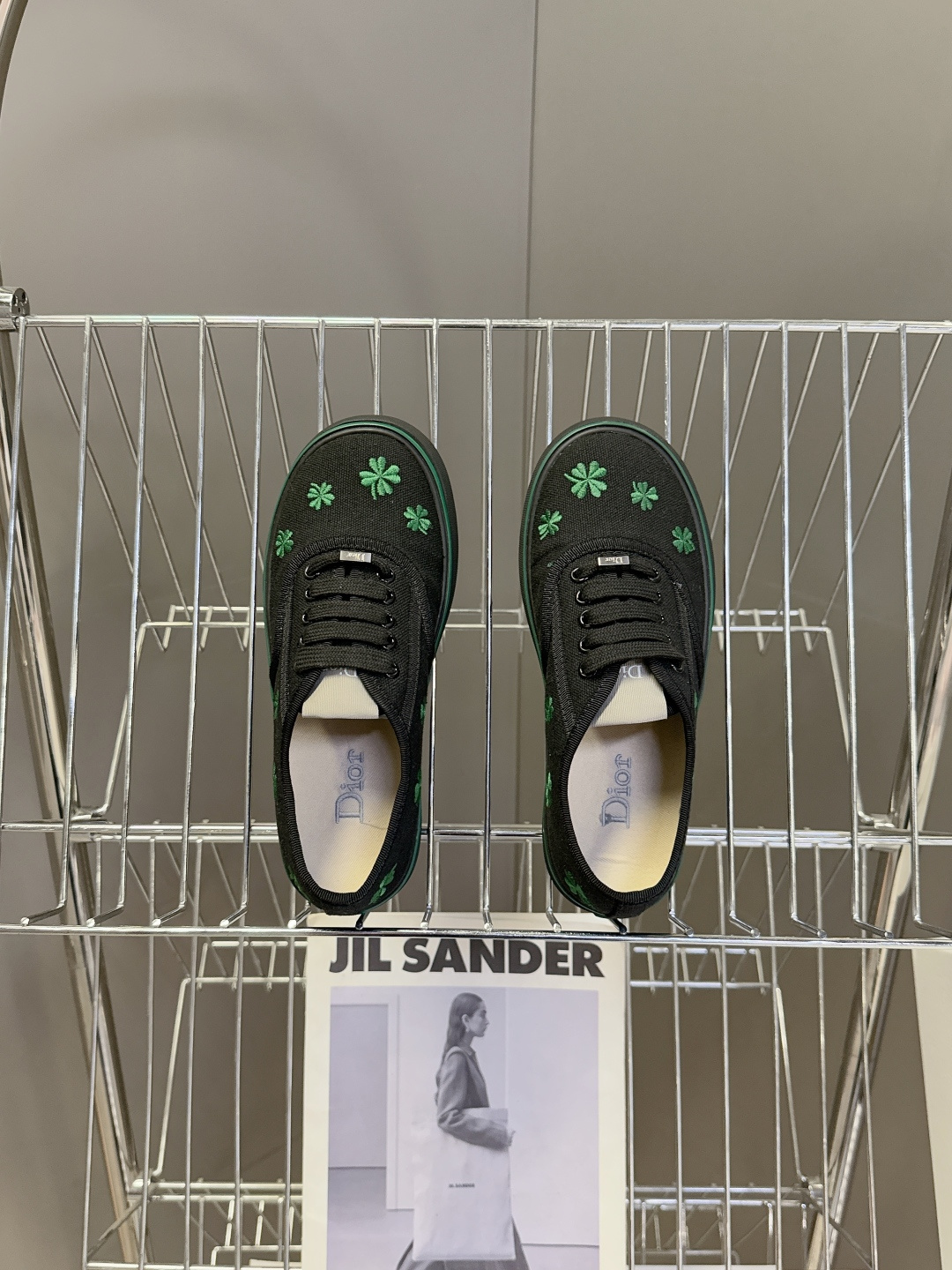 Dior迪奥2026春夏最新款Saltwind 系列复古老花蕾丝帆布鞋 超多明星网红种草 这款乔纳森·安