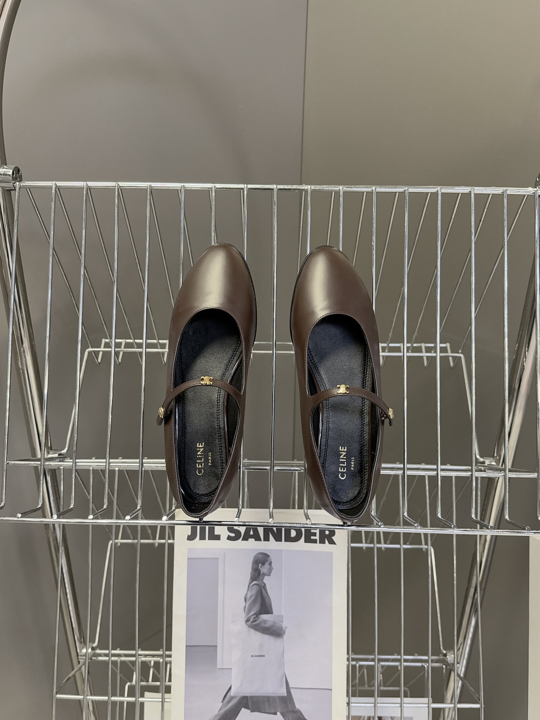 CELINE思琳2026春夏最新款代购级别 玛丽珍鞋 超多明星网红种草 春夏新品凯旋门复古玛丽珍鞋 简约