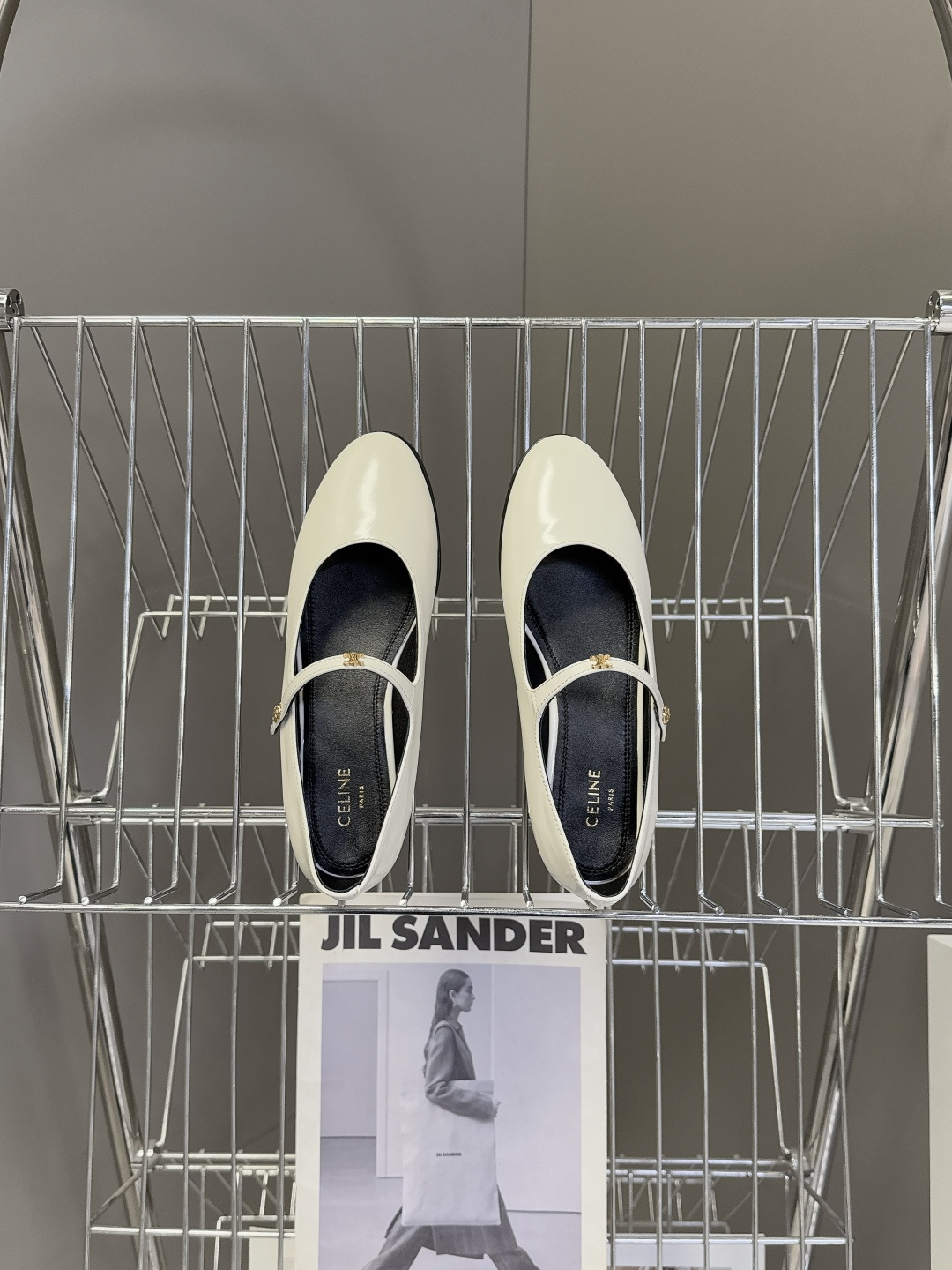 CELINE思琳2026春夏最新款代购级别 玛丽珍鞋 超多明星网红种草 春夏新品凯旋门复古玛丽珍鞋 简约