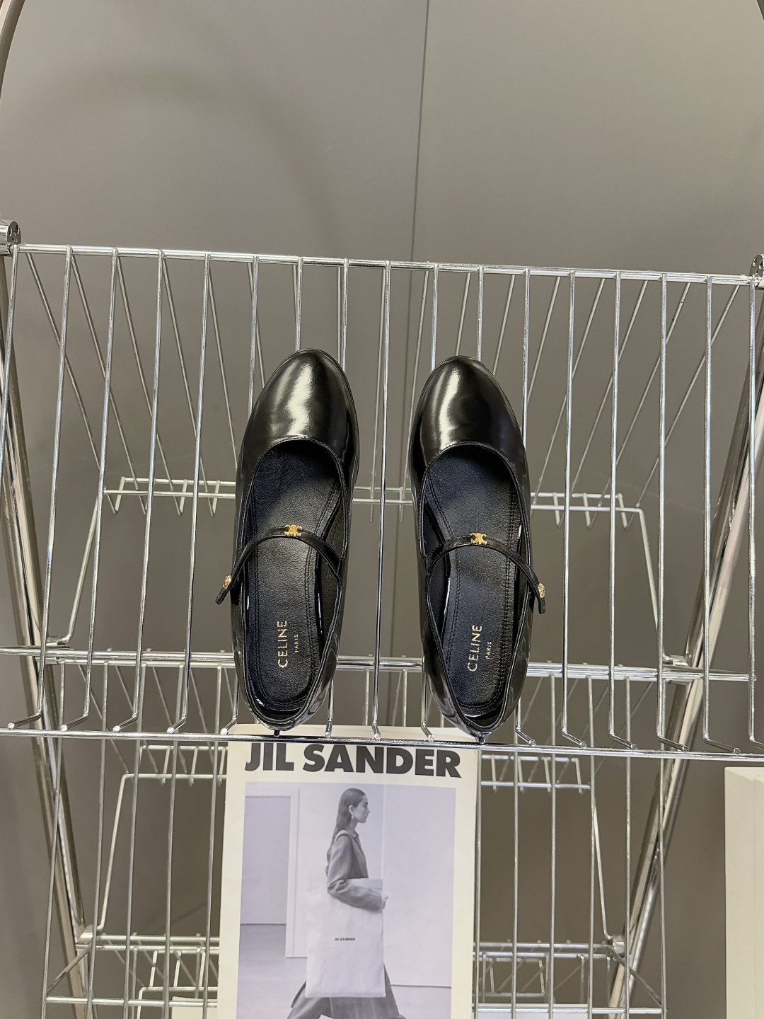 CELINE思琳2026春夏最新款代购级别 玛丽珍鞋 超多明星网红种草 春夏新品凯旋门复古玛丽珍鞋 简约