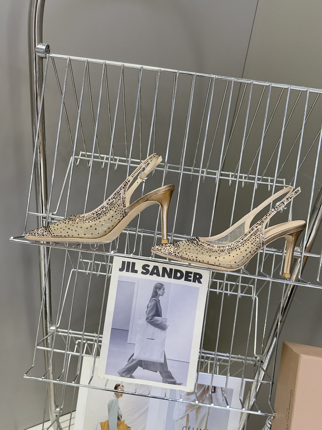 吉安维托·罗西Gianvito rossi 春夏最新款水晶鞋 仙女鞋 超多明星网红种草 鞋面进口高透气网