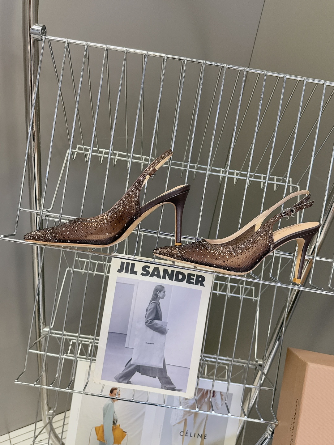 吉安维托·罗西Gianvito rossi 春夏最新款水晶鞋 仙女鞋 超多明星网红种草 鞋面进口高透气网