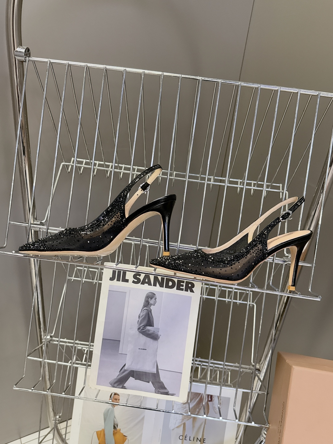 吉安维托·罗西Gianvito rossi 春夏最新款水晶鞋 仙女鞋 超多明星网红种草 鞋面进口高透气网