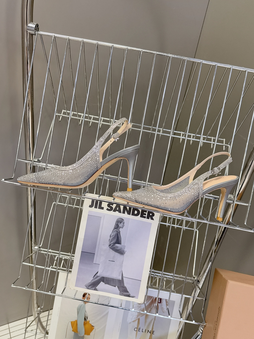 吉安维托·罗西Gianvito rossi 春夏最新款水晶鞋 仙女鞋 超多明星网红种草 鞋面进口高透气网