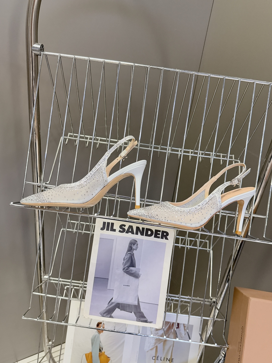 吉安维托·罗西Gianvito rossi 春夏最新款水晶鞋 仙女鞋 超多明星网红种草 鞋面进口高透气网