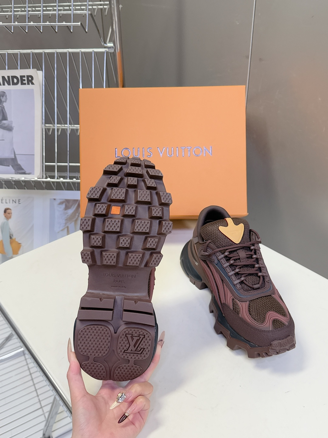 LOUIS VUITTON路易威登 驴牌春夏最新款 运动鞋 超多明星网红种草 原版购入开发 运动鞋融合网