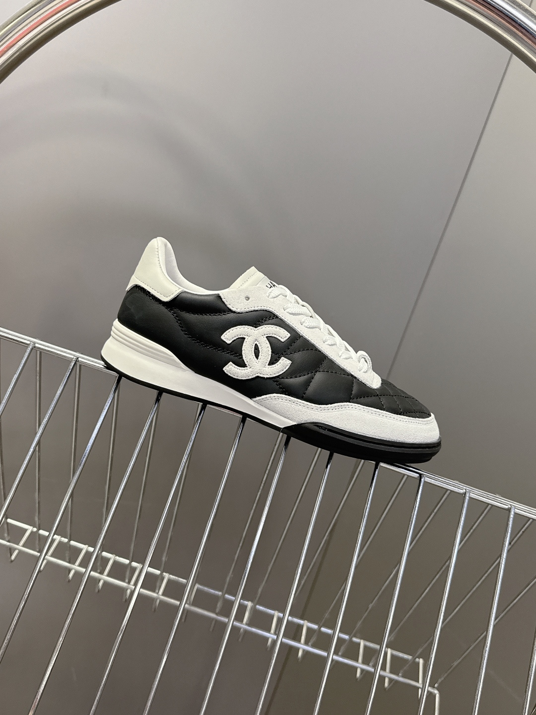 CHANEL香奈儿菱格纹棒球鞋 网球鞋 休闲 运动鞋原版购入开发 做货 小香最新隐藏款网球鞋软菱格纹 柔