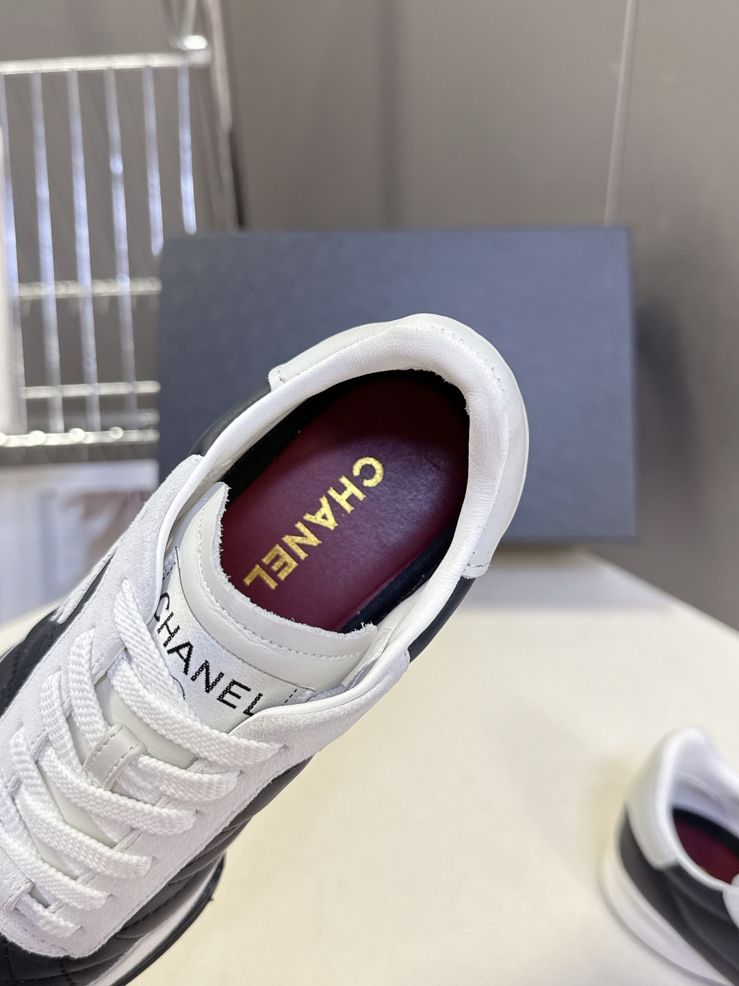 CHANEL香奈儿菱格纹棒球鞋 网球鞋 休闲 运动鞋原版购入开发 做货 小香最新隐藏款网球鞋软菱格纹 柔