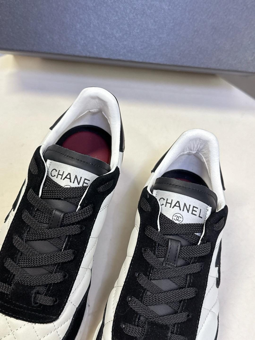 CHANEL香奈儿菱格纹棒球鞋 网球鞋 休闲 运动鞋原版购入开发 做货 小香最新隐藏款网球鞋软菱格纹 柔