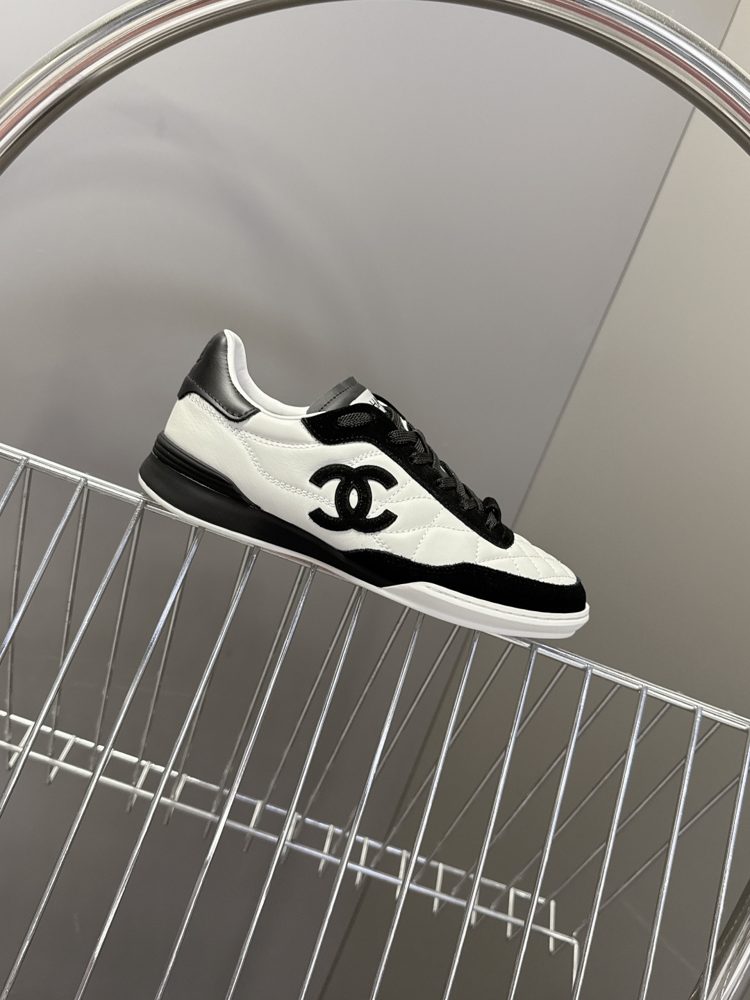 CHANEL香奈儿菱格纹棒球鞋 网球鞋 休闲 运动鞋原版购入开发 做货 小香最新隐藏款网球鞋软菱格纹 柔