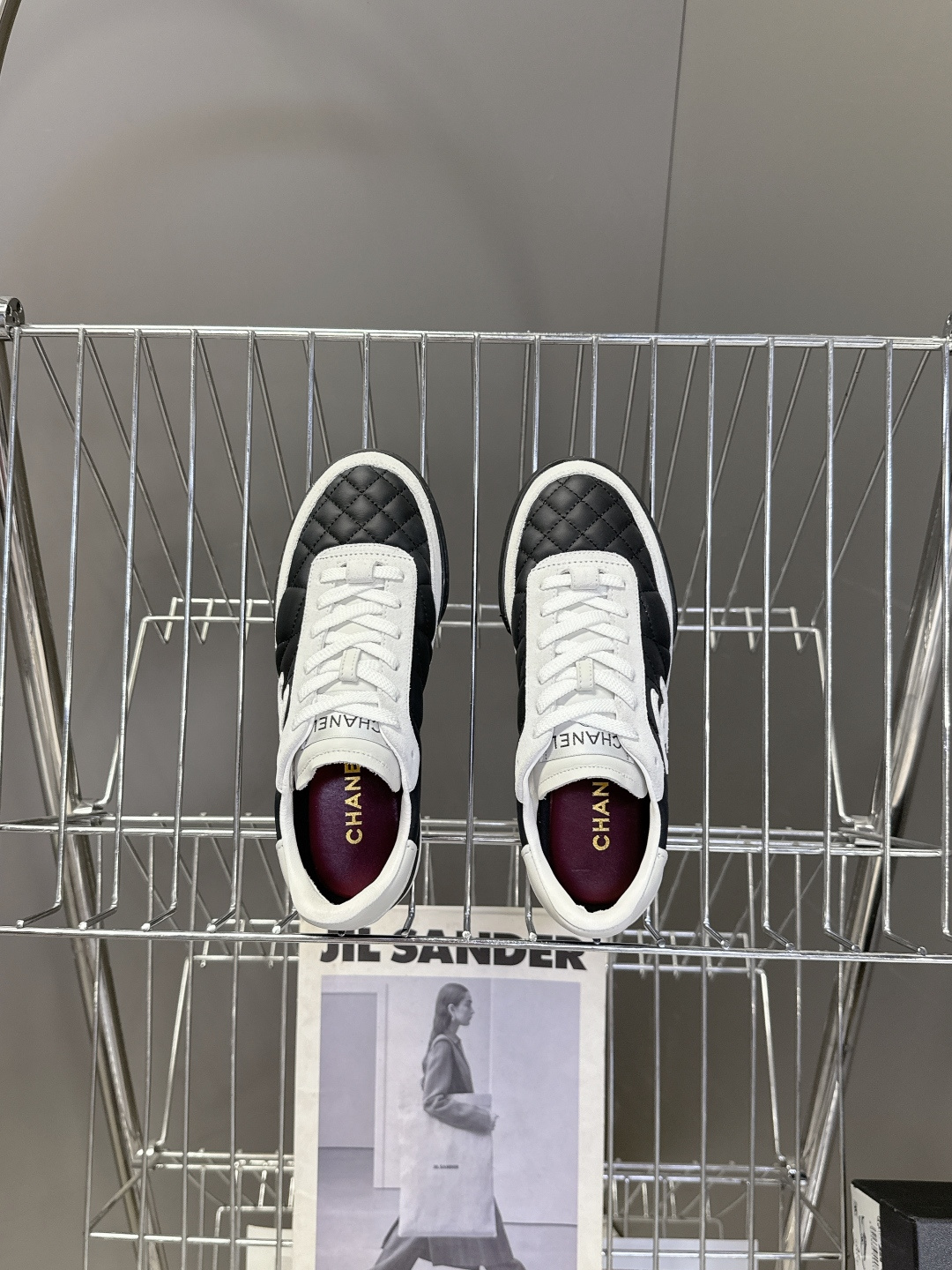 CHANEL香奈儿菱格纹棒球鞋 网球鞋 休闲 运动鞋原版购入开发 做货 小香最新隐藏款网球鞋软菱格纹 柔