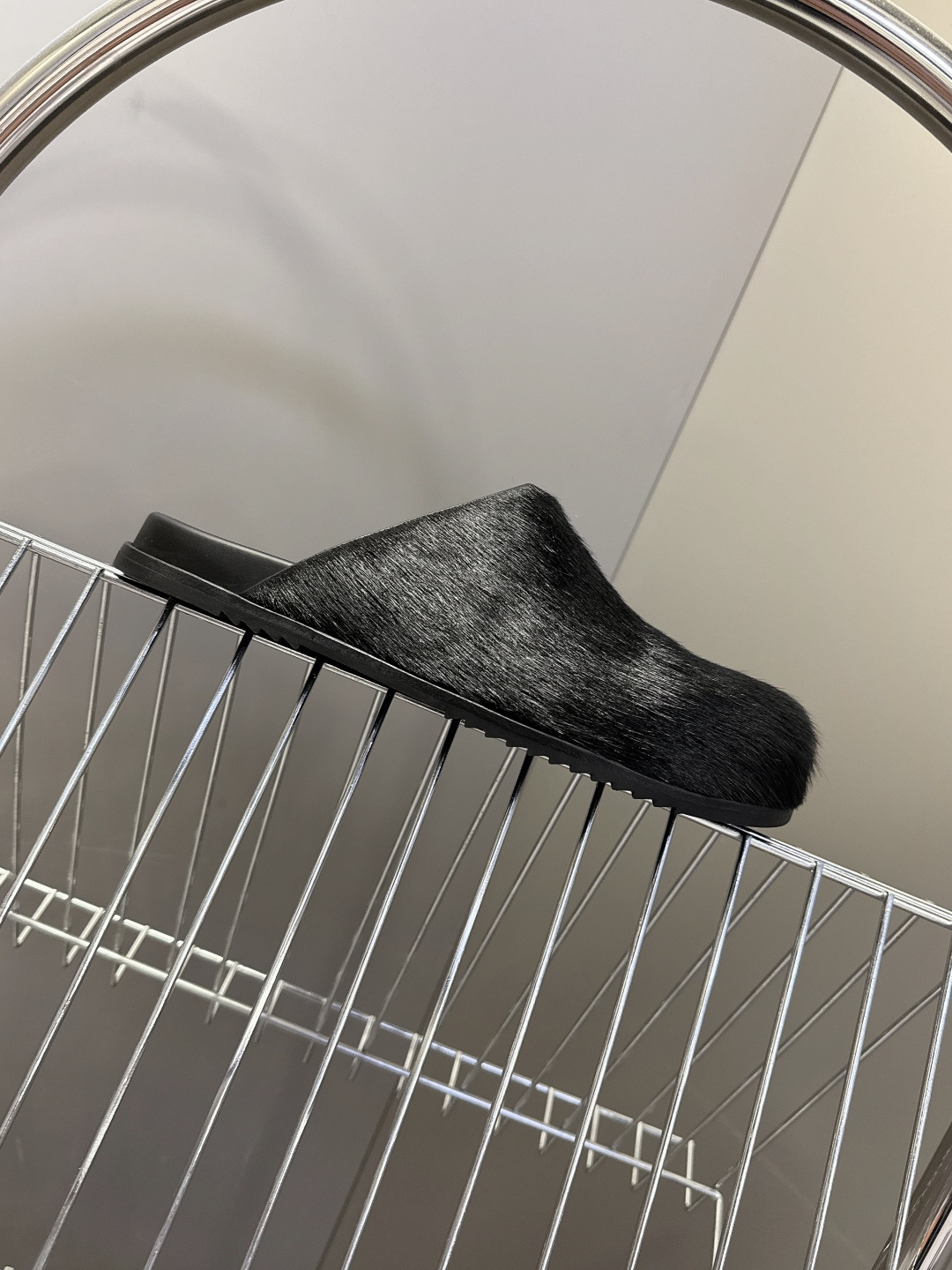 Rickowens 欧文斯疯狂绑带情侣款拖鞋 麂皮黑色 年度“鞋王”区分市面所有版本 纯手工打造纯原，非