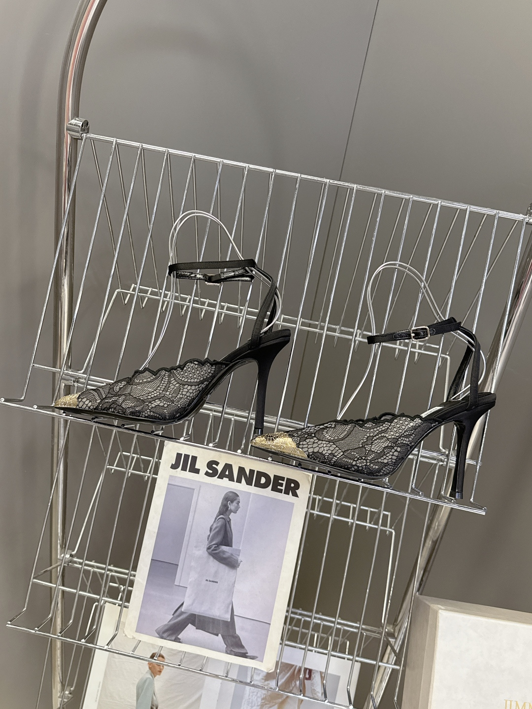 Jimmy Choo 吉米周2026春夏最新款蕾丝尖头高跟鞋超多明星网红种草 这是Jimmy Choo（