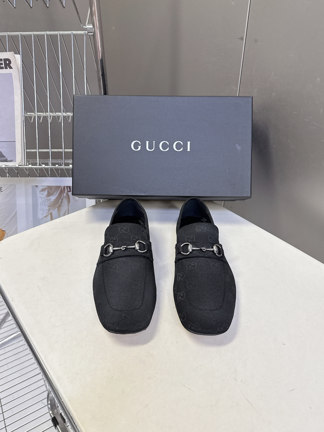 Gucci古驰春夏最新走秀情侣款马衔扣方头乐福鞋超多明星网红种草 正品购入细节完美复刻 设计师Demna