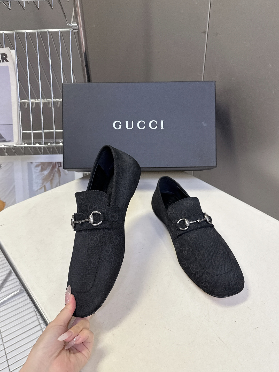 Gucci古驰春夏最新走秀情侣款马衔扣方头乐福鞋超多明星网红种草 正品购入细节完美复刻 设计师Demna