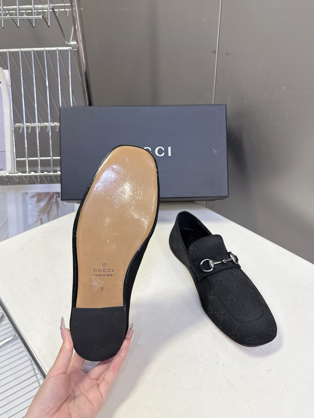 Gucci古驰春夏最新走秀情侣款马衔扣方头乐福鞋超多明星网红种草 正品购入细节完美复刻 设计师Demna