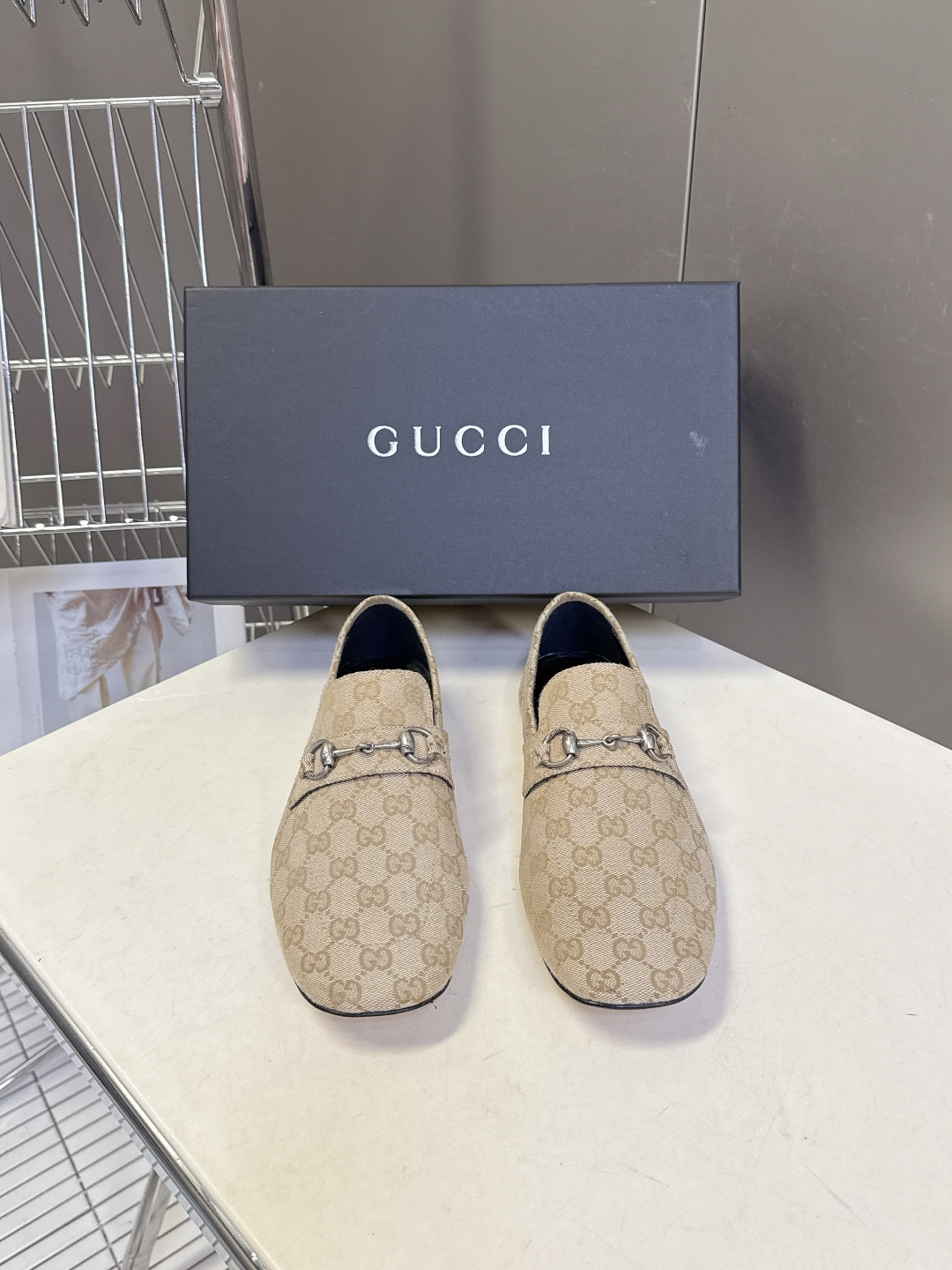 Gucci古驰春夏最新走秀情侣款马衔扣方头乐福鞋超多明星网红种草 正品购入细节完美复刻 设计师Demna