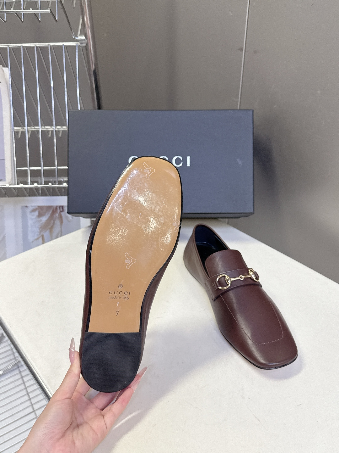 Gucci古驰春夏最新走秀情侣款马衔扣方头乐福鞋超多明星网红种草 正品购入细节完美复刻 设计师Demna