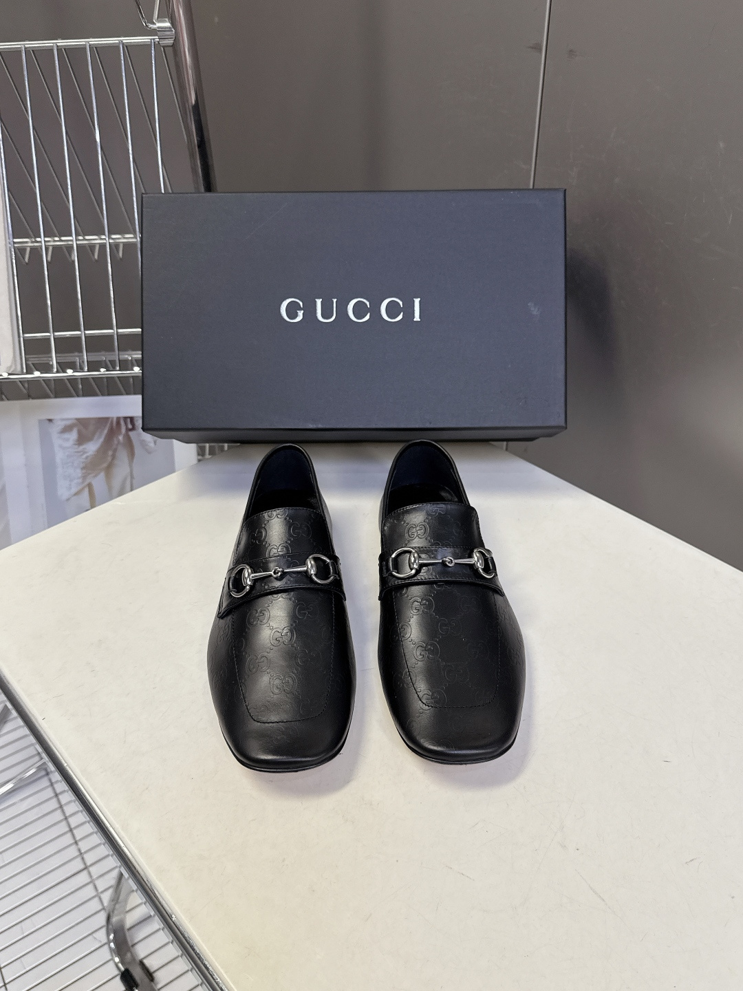 Gucci古驰春夏最新走秀情侣款马衔扣方头乐福鞋超多明星网红种草 正品购入细节完美复刻 设计师Demna