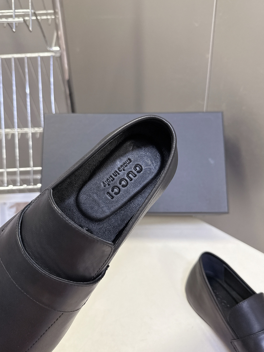 Gucci古驰春夏最新走秀情侣款马衔扣方头乐福鞋超多明星网红种草 正品购入细节完美复刻 设计师Demna