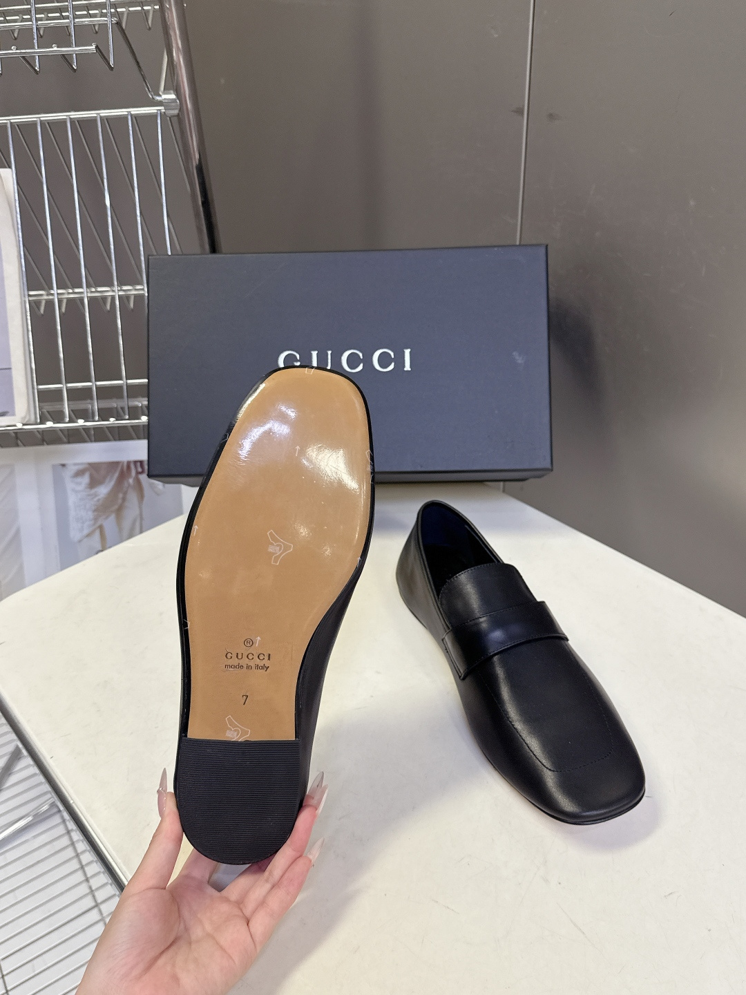 Gucci古驰春夏最新走秀情侣款马衔扣方头乐福鞋超多明星网红种草 正品购入细节完美复刻 设计师Demna