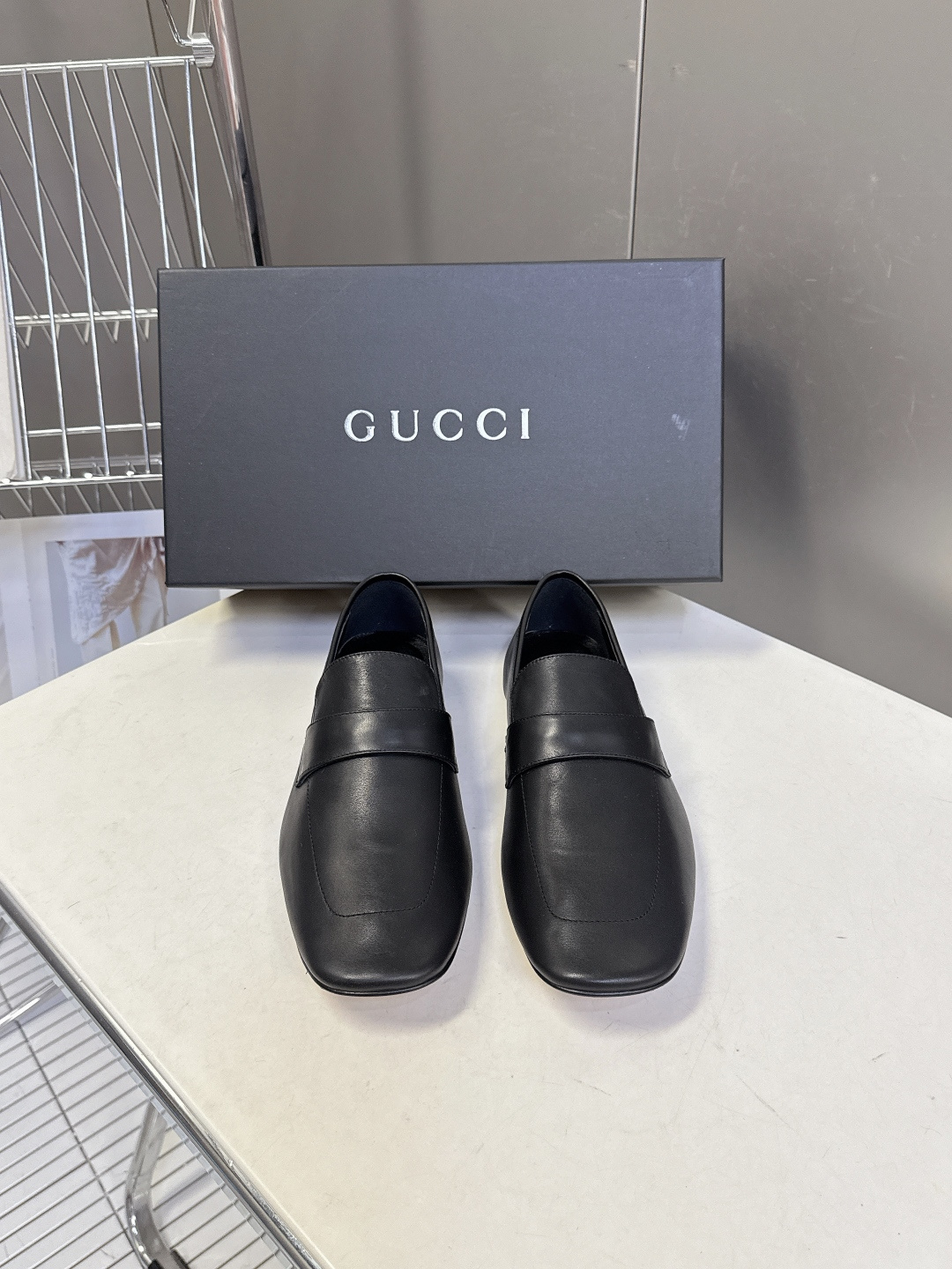 Gucci古驰春夏最新走秀情侣款马衔扣方头乐福鞋超多明星网红种草 正品购入细节完美复刻 设计师Demna