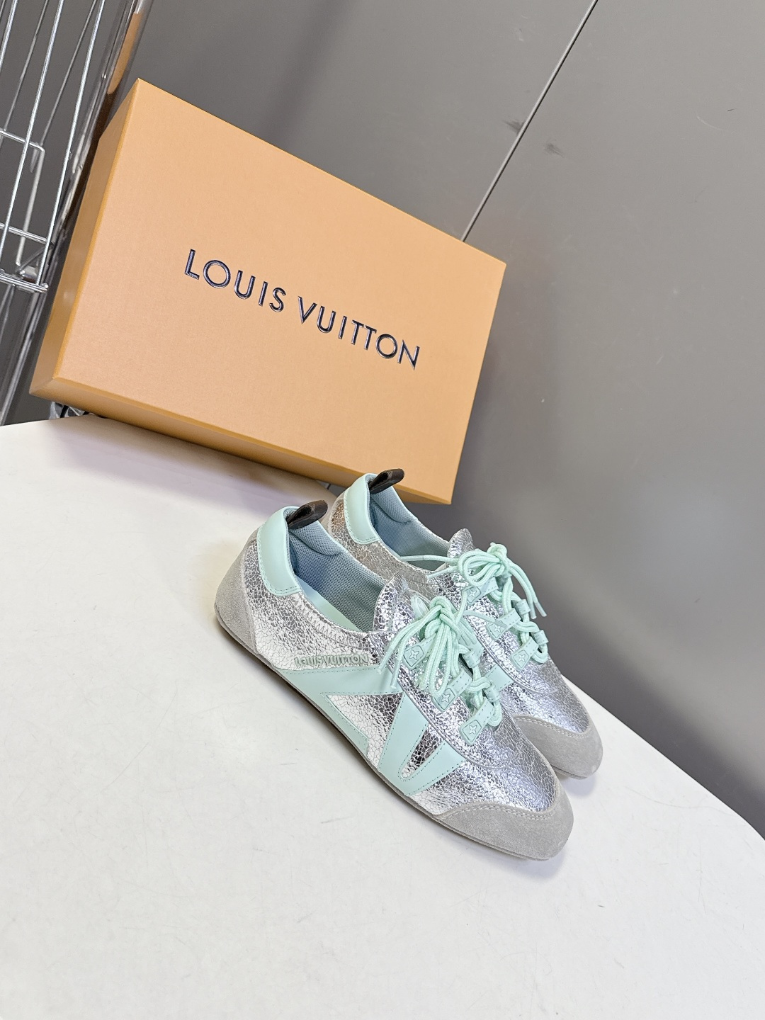 Louis Vuitton路易威登驴牌春夏Sneakerina系列 芭蕾运动鞋 德训鞋 平底鞋 原版三对