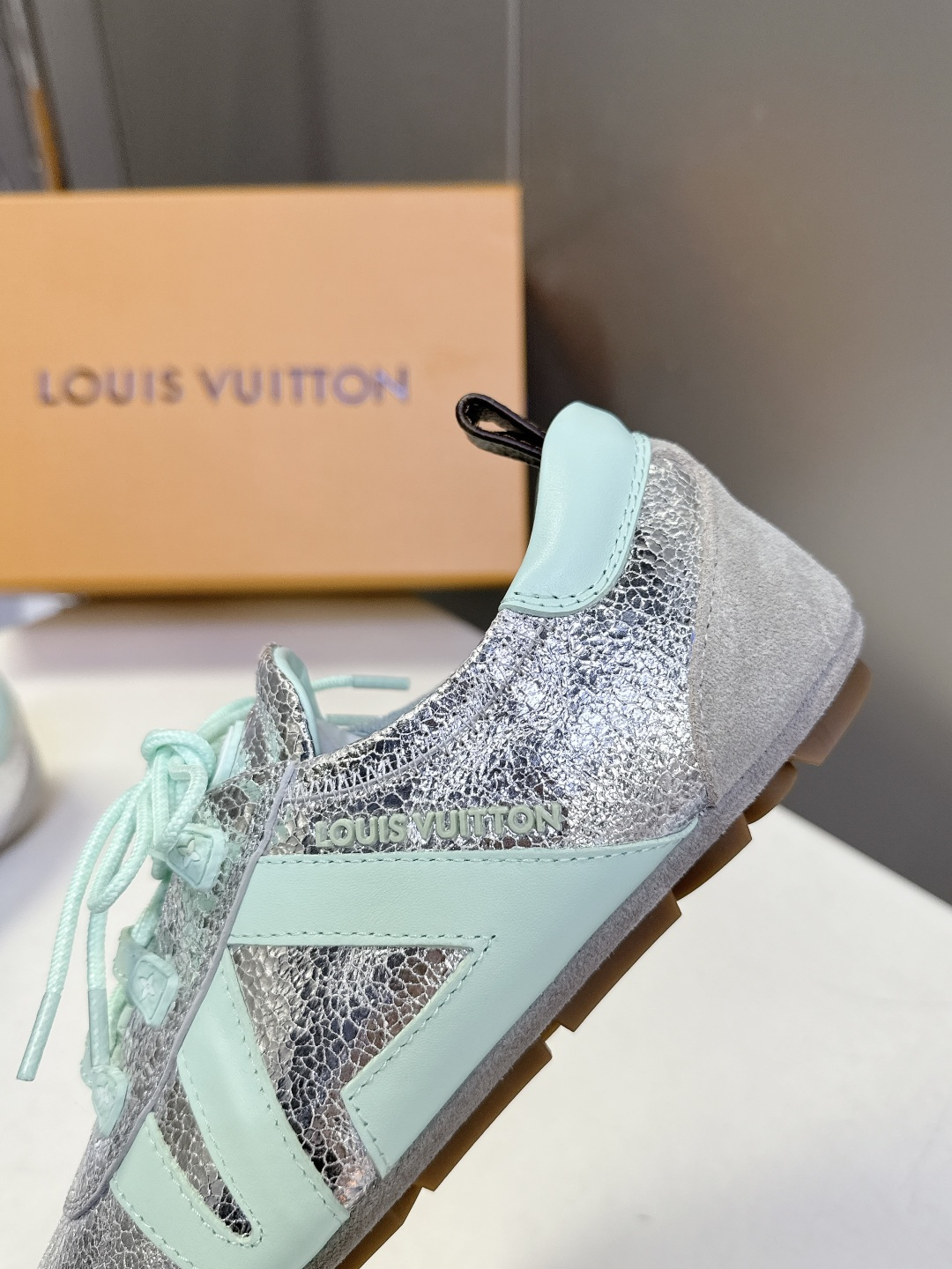 Louis Vuitton路易威登驴牌春夏Sneakerina系列 芭蕾运动鞋 德训鞋 平底鞋 原版三对