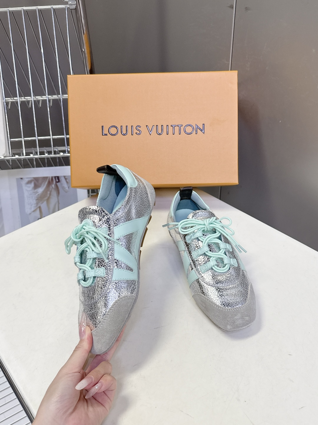 Louis Vuitton路易威登驴牌春夏Sneakerina系列 芭蕾运动鞋 德训鞋 平底鞋 原版三对