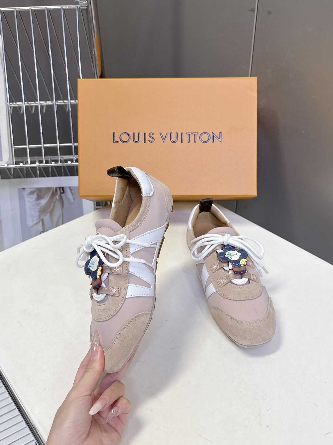 配饰➕20Louis Vuitton路易威登驴牌春夏Sneakerina系列 芭蕾运动鞋 德训鞋 平底鞋