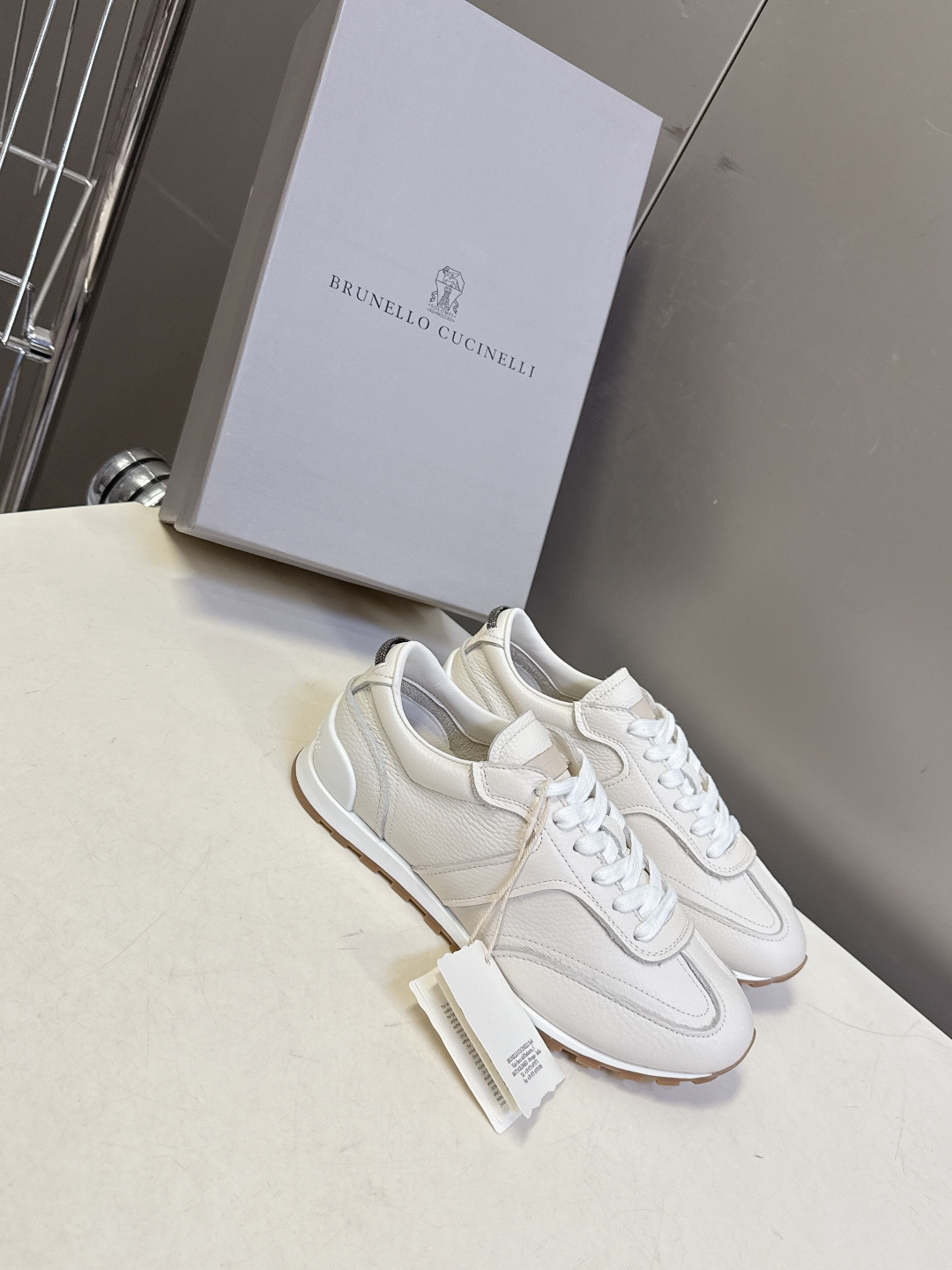 Brunello Cucinelli春夏最新情侣款复古阿甘鞋 运动鞋超多明星网红种草 BC品牌「山羊绒之