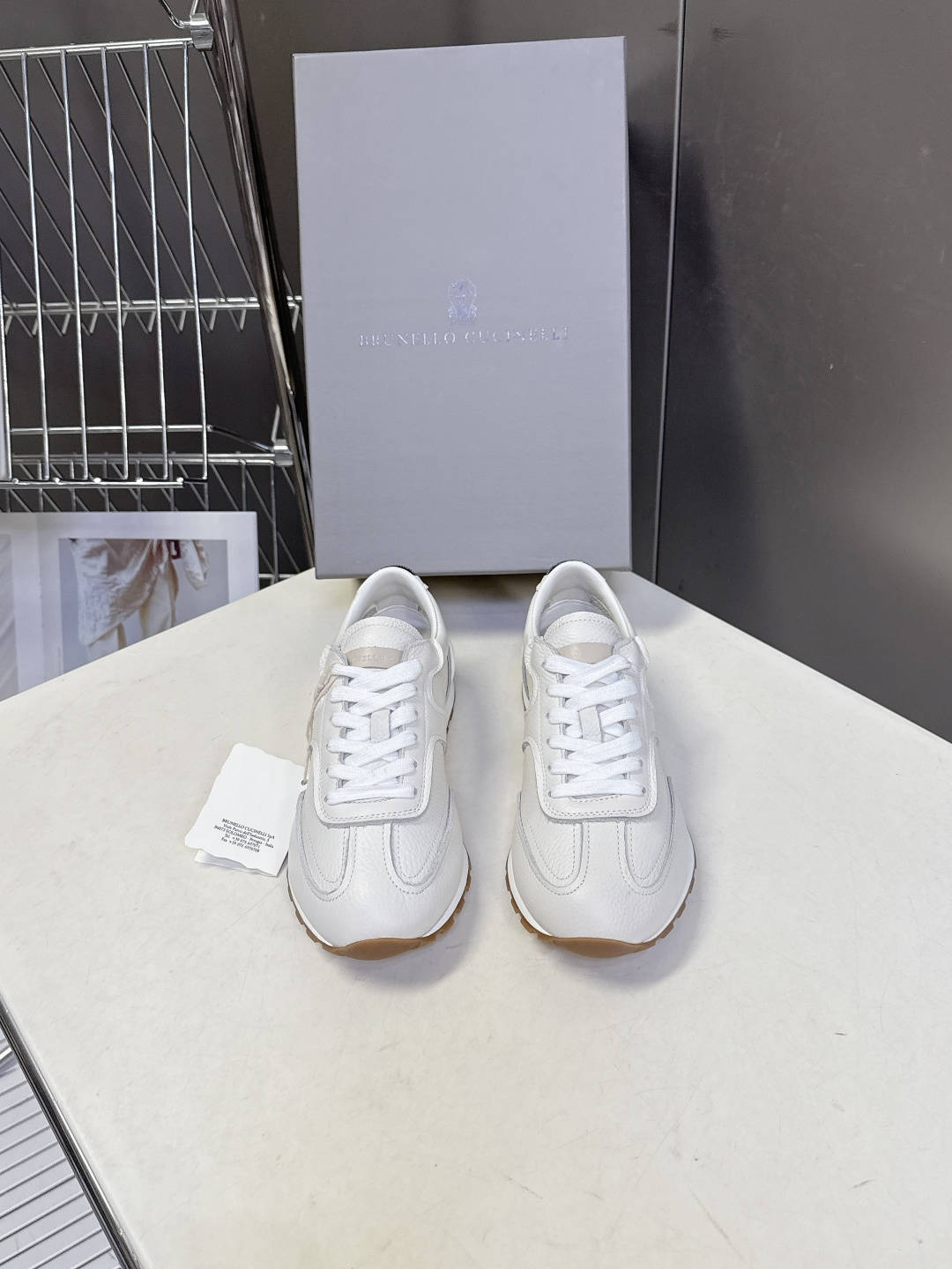 Brunello Cucinelli春夏最新情侣款复古阿甘鞋 运动鞋超多明星网红种草 BC品牌「山羊绒之