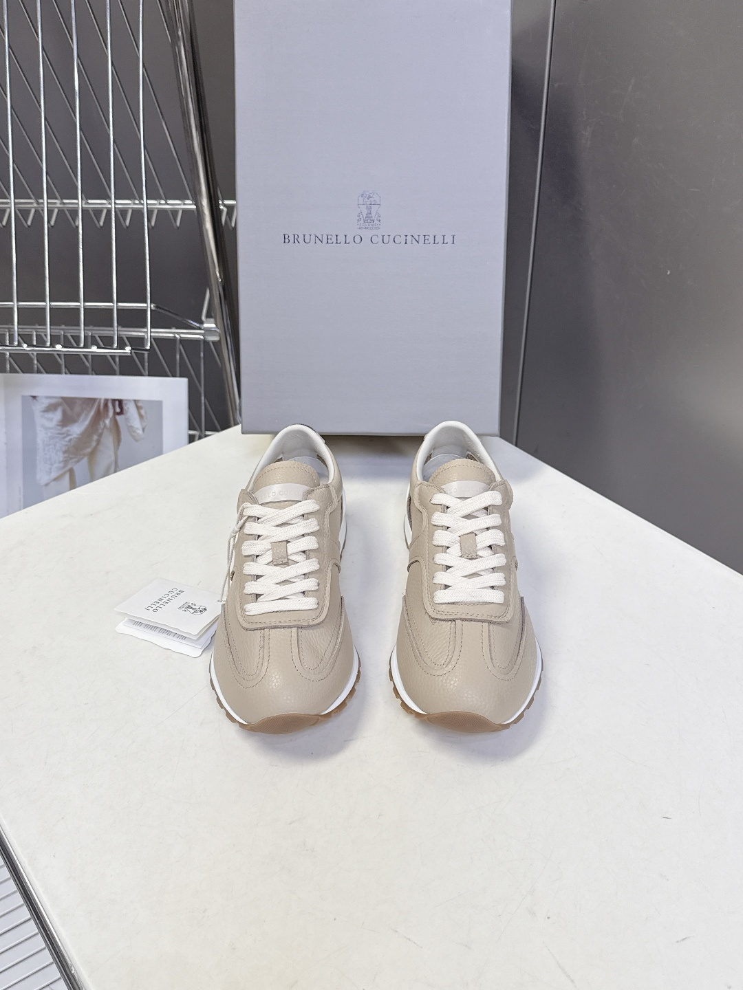 Brunello Cucinelli春夏最新情侣款复古阿甘鞋 运动鞋超多明星网红种草 BC品牌「山羊绒之