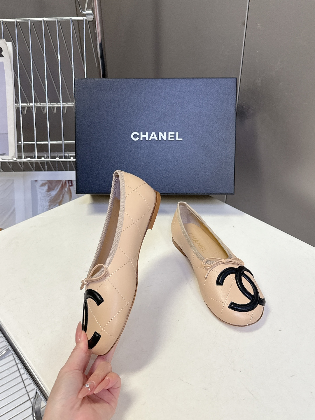 Chanel CHANEL香奈儿春夏最新款coco beach康鹏芭蕾舞平底鞋