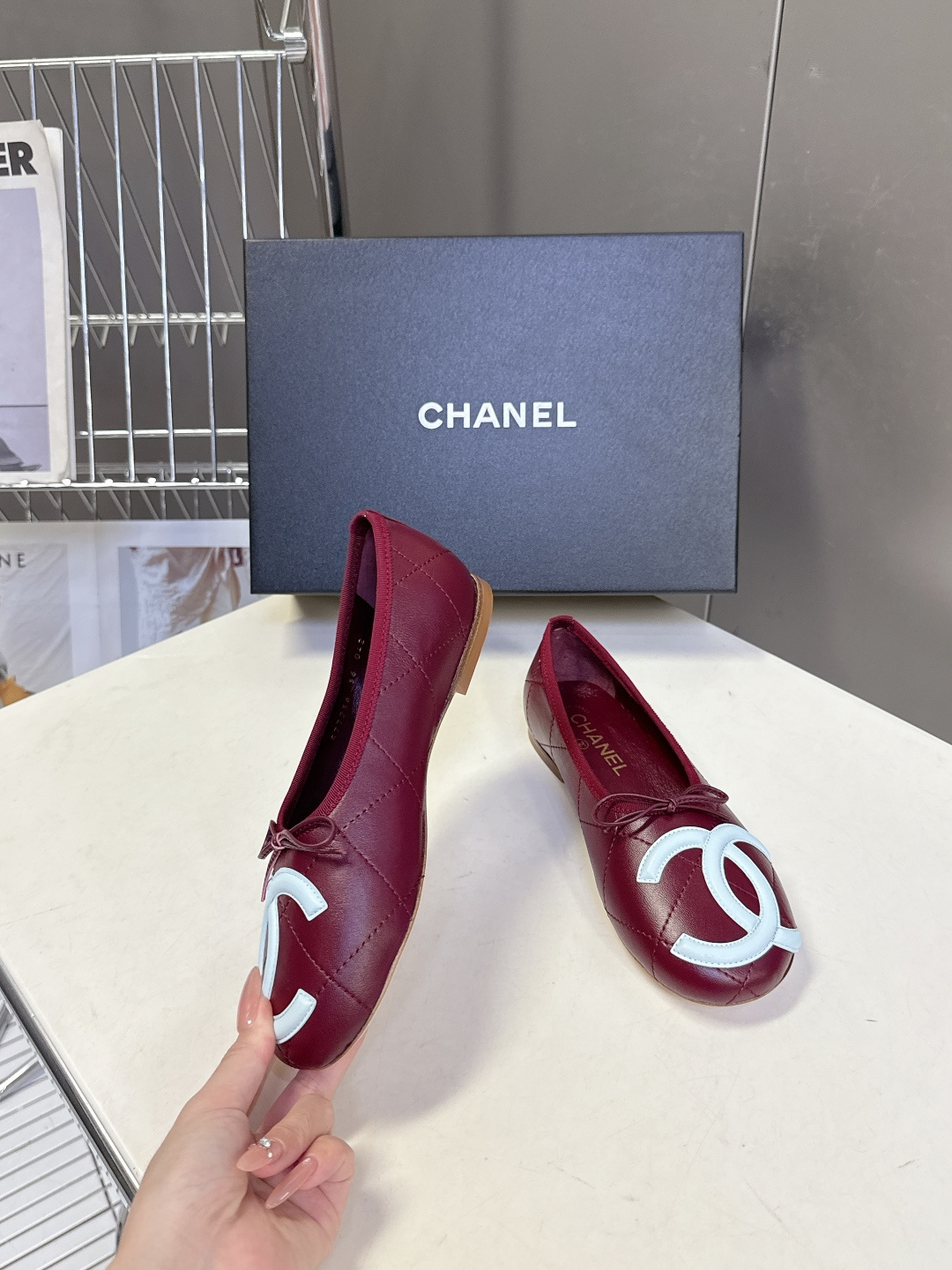 Chanel CHANEL香奈儿春夏最新款coco beach康鹏芭蕾舞平底鞋