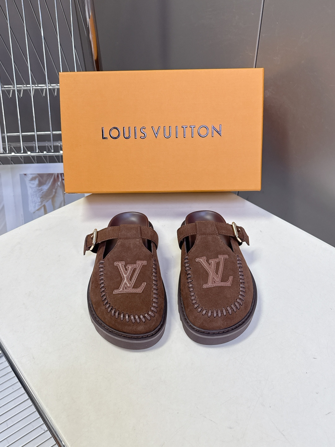 Louis Vuitton Louis Vuitton路易威登春夏最新款穆勒勃肯半拖