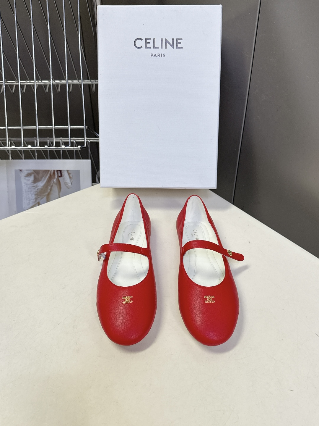 Celine CELINE思琳春夏最新款玛丽珍芭蕾平底鞋
