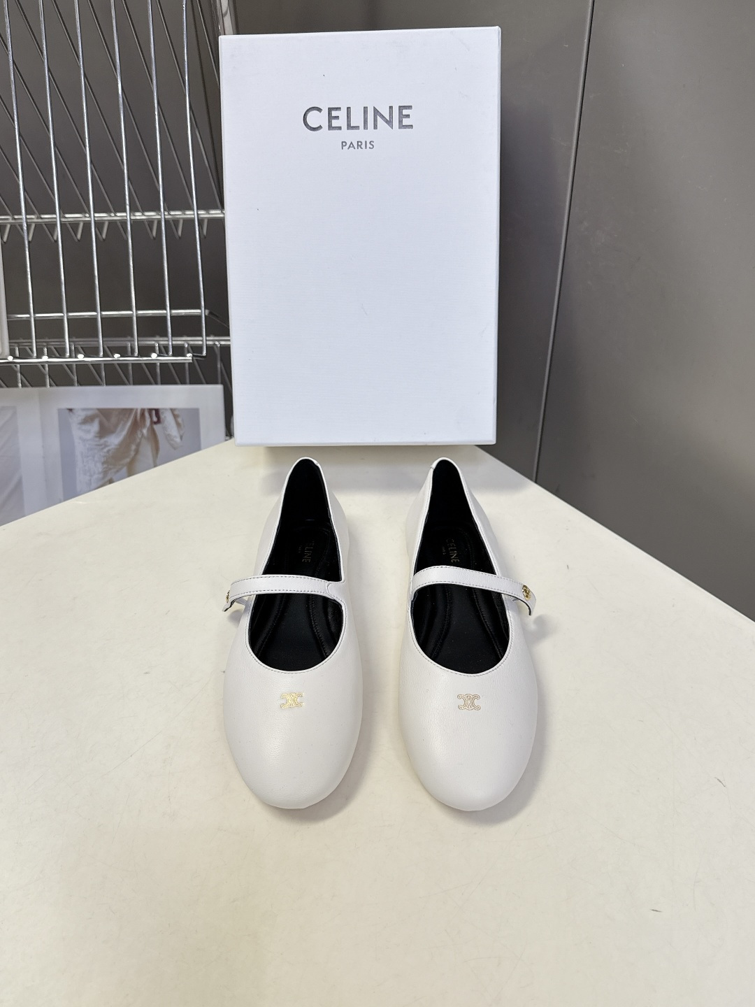 Celine CELINE思琳春夏最新款玛丽珍芭蕾平底鞋