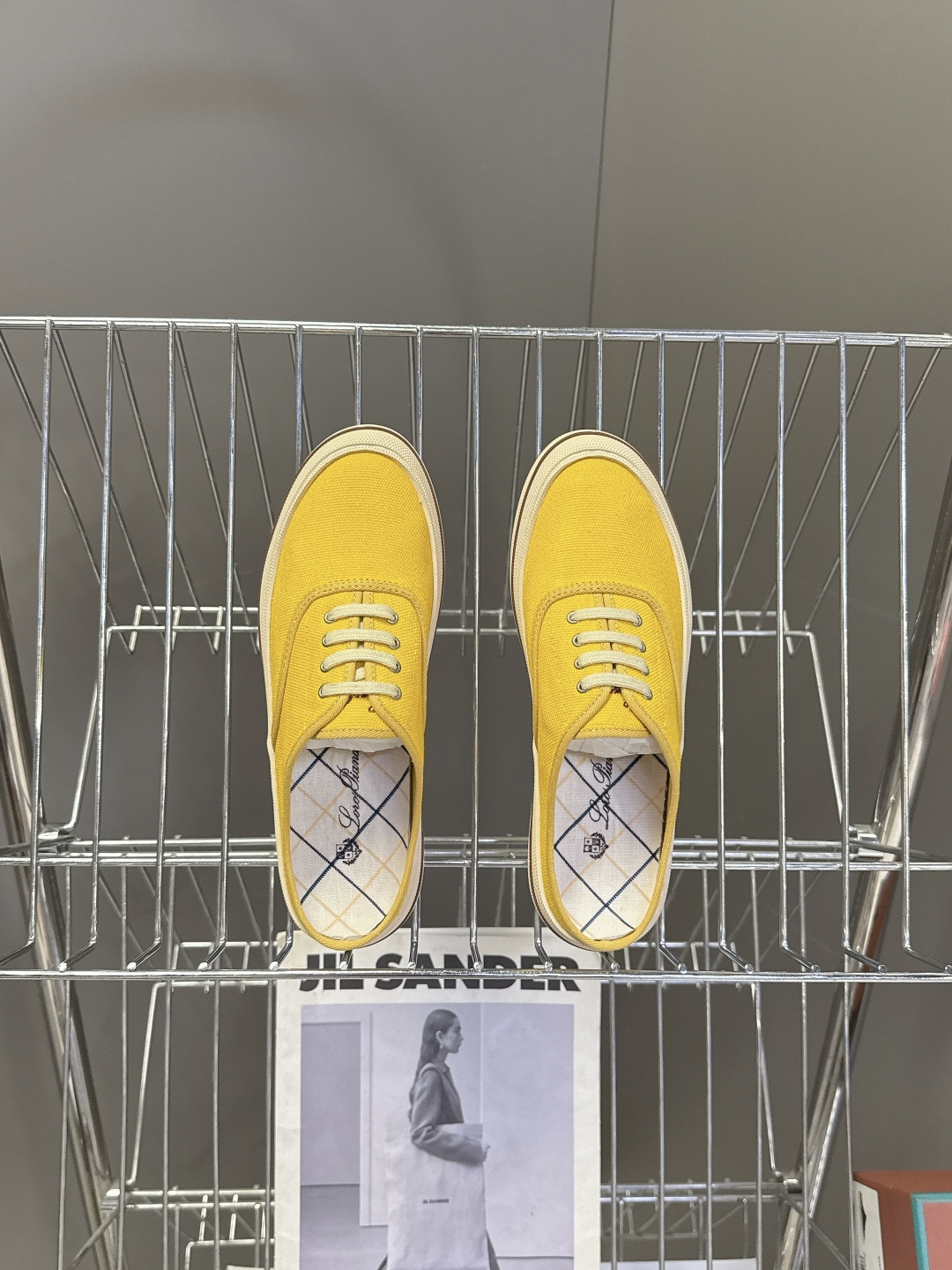 Loro Piana Loro Piana诺悠翩雅春夏最新款帆布半拖鞋
