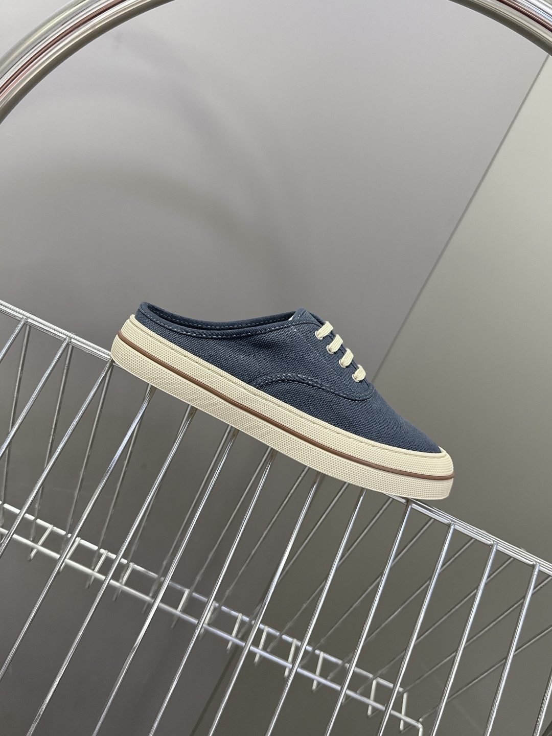 Loro Piana Loro Piana诺悠翩雅春夏最新款帆布半拖鞋