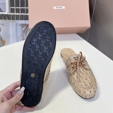 MiuMiu缪缪2026春夏最新款 豆豆鞋 MiuMiu缪缪2026春夏最新款 豆豆鞋