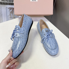 MiuMiu缪缪2026春夏最新款 豆豆鞋 MiuMiu缪缪2026春夏最新款 豆豆鞋