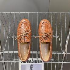 MiuMiu缪缪2026春夏最新款 豆豆鞋 MiuMiu缪缪2026春夏最新款 豆豆鞋
